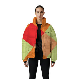 เสื้อแจ็คเก็ตบับเบิ้ลสำหรับผู้หญิงที่ให้ความอบอุ่นและสวมใส่สบาย เหมาะสำหรับกีฬากลางแจ้งและสภาพอากาศหนาวเย็น - Product Image 1