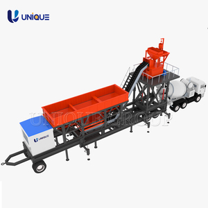 Hydraulic Lifting Mobile Batch ing Plant Neuankömmling Kleine tragbare Transport beton anlage zum Verkauf - Product Image 4