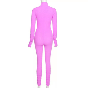 Mono Deportivo Transpirable de Cintura Alta para Mujer, Otoño Invierno, con Cierre, Secado Rápido, Ecológico - Product Image 5