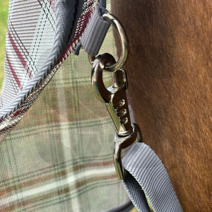 Horse Stable Rug Adjustable Straps 600D-1680D Ripstop <b>Waterproof</b> Breathable Durable Polyester Windproof <b>Blanket</b> for Outdoor - Product Image 5