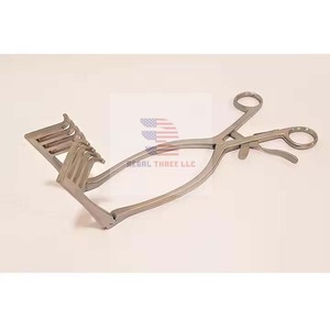 Instrumentos veterinarios quirúrgicos de acero inoxidable con retractor Beckman Adson - Product Image 5