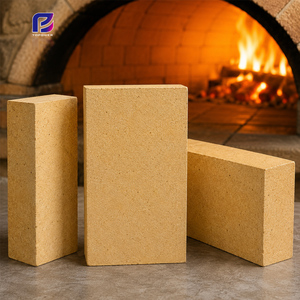 Briques réfractaires à haute teneur <span class=keywords><strong>en</strong></span> alumine SK32 SK34, 45 % Al2O3, blocs de revêtement robustes pour fours industriels, fours à pizza et fours à briques - Product Image 2