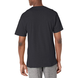 Nouveaux modèles T-shirts graphiques personnalisables lourds impression Premium 100% coton goutte épaule col rond uni - Product Image 3