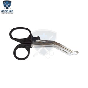 Tijeras de vendaje de utilidad de acero inoxidable Premium, tijeras de trauma médico, equipo de tijeras de enfermera paramédico, instrumentos quirúrgicos - Product Image 6