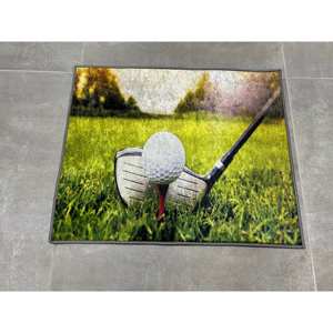 Tapis de golfeur : Tapis de sport antidérapant imprimé en 3D, tapis en chenille - Product Image 1