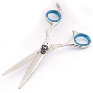 Tijeras de peluquero curvas de acero inoxidable de primera calidad, punta de hoja afilada, corte de pelo, tijeras de adelgazamiento de peluquería, salones - Product Image 2