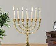 Precio al por mayor logotipo personalizado portavelas Pilar de Metal soporte de vela Mesa decorativa mejor calidad velas perfumadas palos - Product Image 4