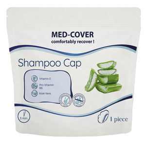 Champú Nutritivo Med-Cover, Sin Enjuague, para el Cuidado de la Incontinencia en Pacientes Postrados, Empaque Personalizado OEM, Repara el Cabello - Product Image 1