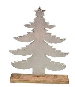High Quality Durable Handcrafted <b>Christmas</b> <b>Tree</b> Decorative Ornament Unique Design Table Shelf Decor MOQ 50pcs - Product Image 5