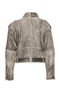 2025 nouveauté taille personnalisée femmes veste en cuir meilleure qualité respirant Cracker femmes vestes à vendre - Product Image 2