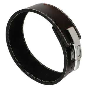 Cinturón de Gimnasio Personalizado de Nueva Llegada 2026, Cinturones de Levantamiento de Pesas y Potencia Hechos de Cuero para Entrenamiento de Adultos, Logotipo Personalizado - Product Image 3