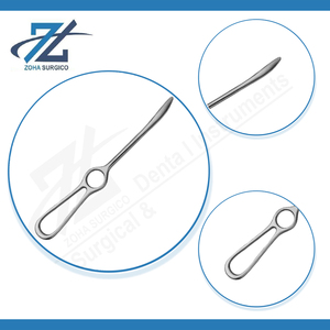 Gancho Óseo Langenbeck de Alta Calidad, 200 mm de Largo, Instrumento Quirúrgico Manual de Acero Inoxidable, Certificado CE, Reutilizable para Uso General - Product Image 4