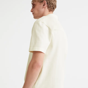 Nuevo modelo de tu propia marca para hombre de punto sólido para camisa de manga corta de secado rápido personalizable Casual Golf camiseta - Product Image 4