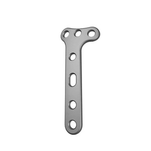 Venta al por mayor OEM y ODM servicios pequeña placa en T oblicua de grado médico de acero inoxidable instrumentos quirúrgicos ortopédicos - Product Image 2