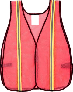 Logo personnalisé été gilet de sécurité réfléchissant Construction trafic haute visibilité travail veste de sécurité 100% polyester - Product Image 1