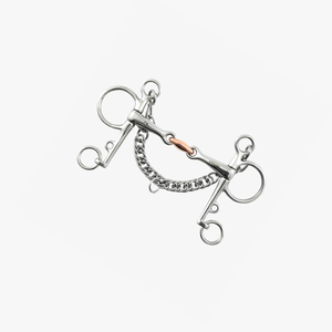 Bocado para Caballo de Acero Inoxidable con Boca de Cobre, Bocado de Equitación Duradero con Control, Bocado para Caballo de Alta Calidad OEM - Product Image 2