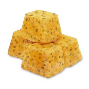 Cubos y pulpas de maracuyá congeladas en embalaje a granel para exportación - Product Image 4