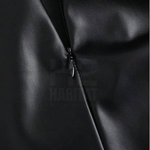 Fabrication pakistanaise, jupes en cuir véritable pour femmes, tissu doux et respirant, parfait pour les occasions formelles - Product Image 3