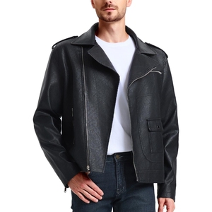 Chaqueta de Cuero Genuino para Hombre, Diseño Único, Nueva Llegada 2025, Fabricación en Fábrica, Servicio OEM/ODM, Chaquetas Elegantes para Hombre de Alta Calidad - Product Image 1