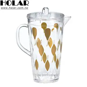 Holar-Jarra de agua de plástico de 82 oz, de gota de oro, irrompible, hecha en Taiwán
