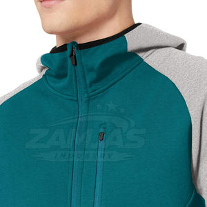 Sweat-shirts à capuche pour hommes, couleur unie, fermeture éclair, qualité supérieure, nouveau design, 100% coton, à prix avantageux - Product Image 5