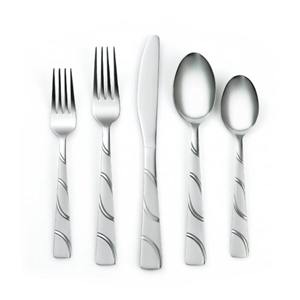 2 Color Tone Handle <b>Black</b> Color Coated Finished Stainless Steel Flatware Dishwasher Safe <b>Cutlery</b> For Home Wedding Use Fork - Product Image 4