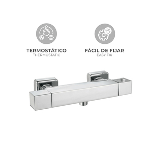 Grifo Mezclador Termostático para Ducha K2O 'Chillout Relax' - Accesorios Elegantes para Baño - Product Image 6