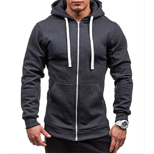 ขายส่งเสื้อฮู้ดผู้ชายแบบกําหนดเองเสื้อสเวตเตอร์เปล่าผู้ชาย Zip Up Hoodie โลโก้ที่กําหนดเองพิมพ์ Oversize ซิปฮู้ด U Nisex - Product Image 2