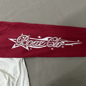 <b>Heavyweight</b> Custom Dtg Printing 100% Cotton Raglan Long Sleeve <b>T</b> <b>Shirts</b> Two Color Raglan <b>Men</b> <b>Shirt</b> - Product Image 4