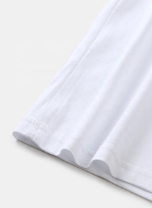 T-shirt décontracté pour homme 100 % coton, logo imprimé numériquement, respirant, confortable, motif uni, manches courtes, option personnalisée - Product Image 6