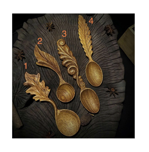 Meilleures ventes de cuillères de cuisine en bois pour usage domestique et commercial - Product Image 1