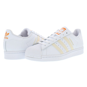 Zapatos Superstar para Hombre, Modelo GZ3737, Color Blanco/Naranja, 100% Auténticos - Product Image 2