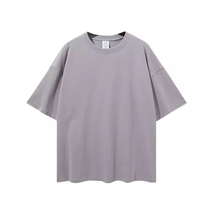 T-shirt blanc personnalisé, faire votre propre marque, logo personnalisé, t-shirt OEM 100% coton unisexe hommes t-shirts vente en gros - Product Image 3