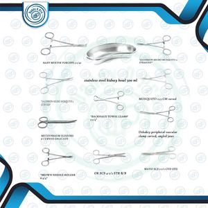 Juego de instrumentos quirúrgicos AVF de 108 piezas Juego de Cirugía de fístula arteriovenosa Acero inoxidable por DADDY D PRO CE ISO13485 APROBADO - Product Image 3