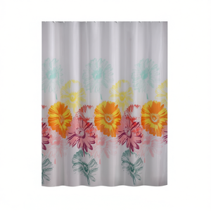 Cortina de Ducha de Tela FRENESIA Multicolor TTE 1303 3183 (180x200cm) para Gedy, Diseño Multicolor Elegante - Product Image 2