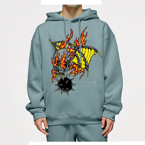 Custom Printed Embroidered 100% Cotton Oversized <b>Hoodies</b> for Autumn/Winter Team Uniforms & <b>Promotional</b> Gifts - Product Image 6