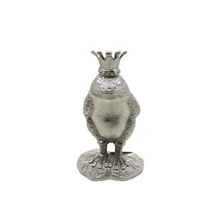Meilleures ventes Sculptures d'animaux en aluminium Figurines abstraites Nickel fini pour la maison Salon Sculpture décorative de table - Product Image 6