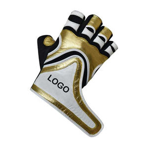 ถุงมือแข่งรถมอเตอร์ไซด์ครึ่งนิ้วสำหรับผู้ชายและผู้หญิงถุงมือหนังเจลกันลื่นดีไซน์โลโก้ออกแบบได้ตามต้องการ - Product Image 5