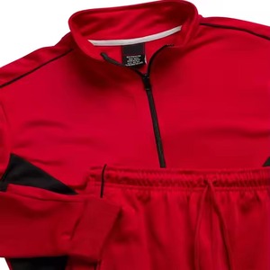 Survêtement d'hiver pour hommes en polaire technique OEM, respirant et respirant avec col à capuche, imprimé lourd - Product Image 4