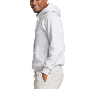 Wholesale Breathable Men <b>Hoodies</b> Latest Style Solid Color Men <b>Hoodies</b> Customized Logo basics Hoodie - Product Image 4