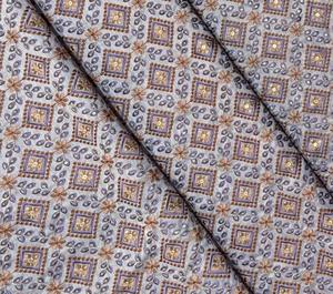 Tela de Georgette bordada India transpirable bordado pesado Dupatta para bodas para niñas - Product Image 2