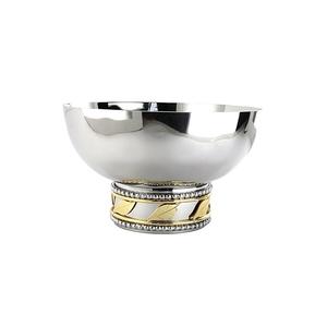 Bol martelé à la main brillant en acier inoxydable de haute qualité pour la décoration de service d'hôtel et de restaurant à la maison - Product Image 6