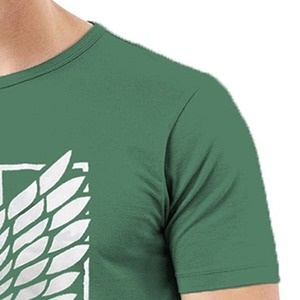 Nuevas Camisetas Gráficas de Algodón 100% Tejido para Hombre al por Mayor, Estilo Urbano, Transpirables y Cómodas de Manga Corta - Product Image 4