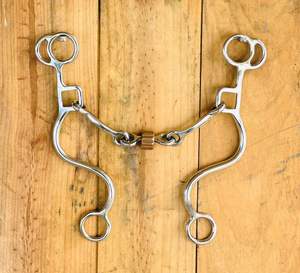 อุปกรณ์ขี่ม้าทำจากสเตนเลสสตีลบิตม้าทองเหลือง - Product Image 4