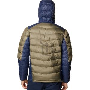 Veste matelassée réversible décontractée pour homme, manteau d'hiver confortable, léger et imperméable avec logo personnalisable et fermeture à glissière - Product Image 2