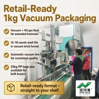 [Siap Label Pribadi] Golden Millet 1kg Kemasan Vakum |   Biji Millet Foxtail Kupas (curah) |   Label Kustom OEM |   Pemasok NIHEWAN