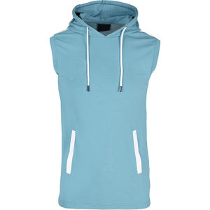 Men Workout Hooded Tank Tops Sports Bodybuilding Stringer Mens <b>Sleeveless</b> Gym <b>Hoodies</b> - Product Image 1