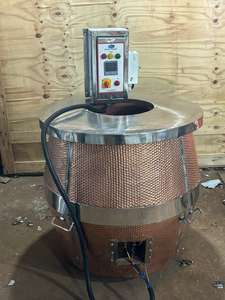 Tandoor électrique en cuivre martelé, barbecue commercial durable, construction en acier inoxydable, four en terre cuite d'extérieur, naan authentique - Product Image 4