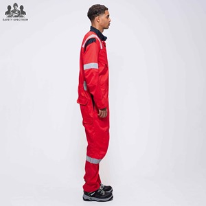 Industrial Safety <b>Work</b> Coveralls | Protective Uniform Wear | Polyester <b>Waterproof</b> Breathable | Long Lasting Fabric | - Product Image 3