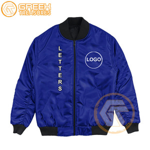 Chaqueta universitaria de satén Phi Beta personalizada, ropa griega transpirable, bordado XL, Fraternidad estampada para hombre, venta al por mayor - Product Image 5